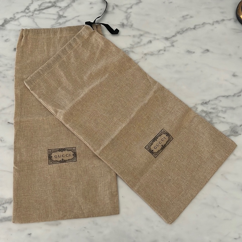 Gucci logo shoebags